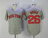 Boston Red Sox #26 Brock Boggs Gray New Cool Base Stitched Jersey,baseball caps,new era cap wholesale,wholesale hats